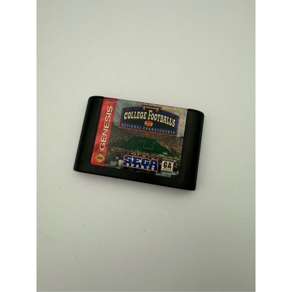 Sega Genesis College Footballs National Championship Video Game Cartridge - Picture 5 of 5